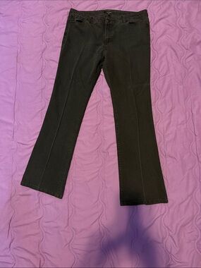 Daisy Fuentes Black Boot Cut Jeans